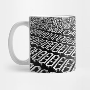 Ourdi - Abstract Bricks Graphic Photography Mug